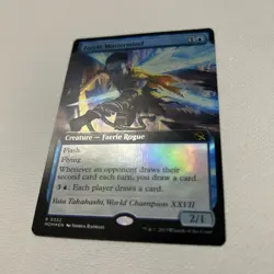 MTG Magic the Gathering Faerie Mastermind (352/548) March of the Machine NM FOIL - Image 3