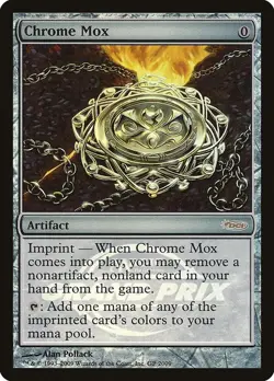 FOIL Chrome Mox - Light Play (LP/NM) Grand Prix Promos (GPP) MTG Magic Gathering - Image 1