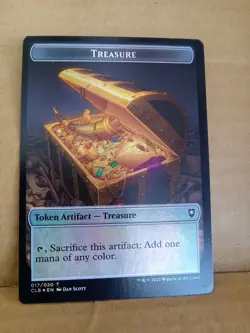 1 x Rabbit Token - Commander Legends: Battle for Baldur's Gate - Foil - MTG NICE - Image 2
