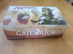 Magic the Gathering Oath of the Gatewatch Booster Box Factory Sealed English MTG - Image 1
