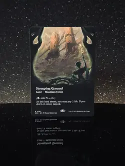 Stomping Ground #283 EOE R (Borderless) (Non-Foil) MTG Edge of Eternities - Image 1