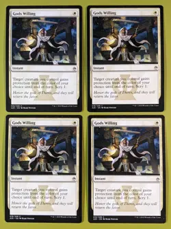 Gods Willing x4 Masters 25 4x Playset Magic the Gathering MTG - Image 1