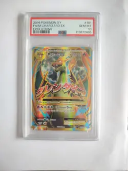 2016 Pokemon XY Evolutions M Charizard EX Full Art 101/108 PSA 10 GEM MINT - Image 1