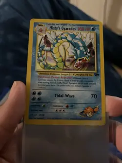 2000 POKEMON GYM CHALLENGE HOLO #13 MISTY'S GYARADOS - Image 2
