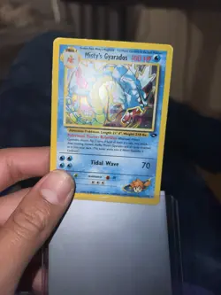 2000 POKEMON GYM CHALLENGE HOLO #13 MISTY'S GYARADOS - Image 4