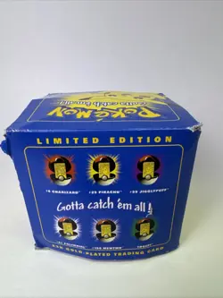 23K Gold Plated PIKACHU Trading Card 1999 Burger King Pokemon Ball SEALED - Image 4