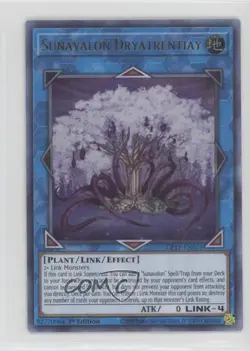 UR - Sunavalon Dryatrentiay 1st Ed. YuGiOh Ghosts From The Past #GFTP-EN021 - Image 1