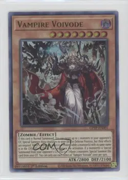 UR - Vampire Voivode 1st Ed. YuGiOh Ghosts From The Past #GFTP-EN001 - Image 1