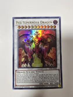 YUGIOH • RED SUPERNOVA DRAGON • ULTRA RARE • GFTP-EN045 • 1st EDITION • NM - Image 1
