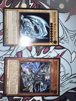 YUGIOH Blue-Eyes White Dragon OP28-EN001 Ultimate Rare - Image 1