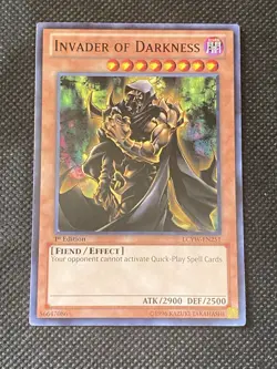 YuGiOh! - Invader of Darkness LCYW-EN251 Common 1st Edition Near Mint - Image 1