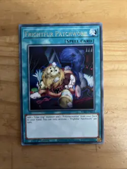 Frightfur Patchwork JUSH-EN015 Rare 1st Edition YuGiOh TCG Card - Image 1