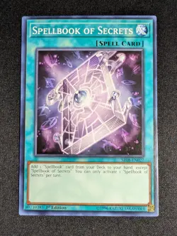Yugioh - Spellbook of Secrets SR08-EN027 1st Edition Common NM - Image 1