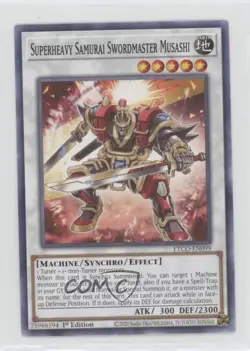 Superheavy Samurai Swordmaster Musashi 1st Ed. YuGiOh Eternity Code #ETCO-EN099 - Image 1