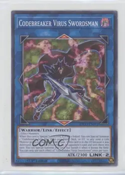 Codebreaker Virus Swordsman 1st Ed. YuGiOh Eternity Code #ETCO-EN052 - Image 1
