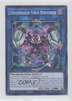 Codebreaker Virus Berserker 1st Ed. YuGiOh Eternity Code #ETCO-EN051 - Image 1