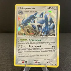 Metagross 7/147 Supreme Victors Cracked Ice Holo Promo 2009 Pokemon Card - Image 1