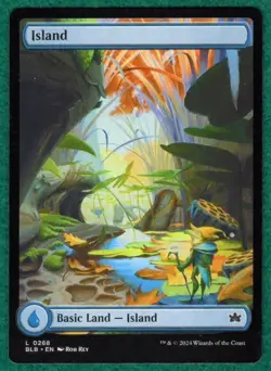Island - Bloomburrow BLB #0268 - Magic: The Gathering MTG Card - Image 1
