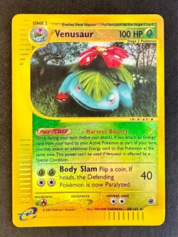 Venusaur 68/165 Expedition Pokemon Card TCG Vintage WOTC Reverse Holo Rare - Mp - Image 1
