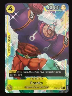 Franky (OP07-107) (Parallel) - 500 Years in the Future (OP07) - One Piece Card - Image 1