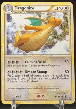 Dragonite - 18/102 - Pokemon TCG Non-Holo Triumphant Card LP + / NM - Image 1