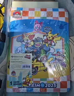 Pokemon World Championships 2025 Anaheim Varsity TCG Card Binder Exclusive NEW - Image 1