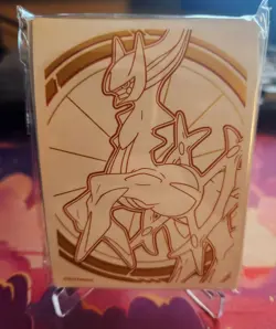 Brilliant Stars (Arceus) ETB Pokemon Card Sleeves - 65c New Sealed - Image 1