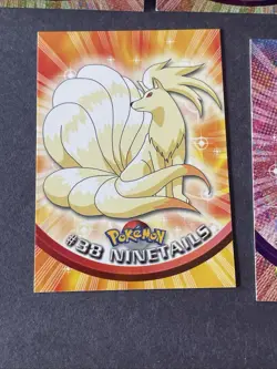 1999 Topps TV Animation Pokemon 5 Card Lot #35, #36, #37, #38, #40 - Image 4