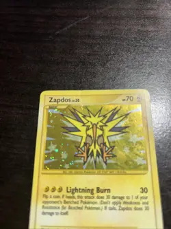 Pokemon TCG Zapdos Holo Secret Rare Card 150/147 Supreme Victors - Image 3