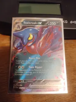 Pokemon Card Toxicroak Ex - Image 1