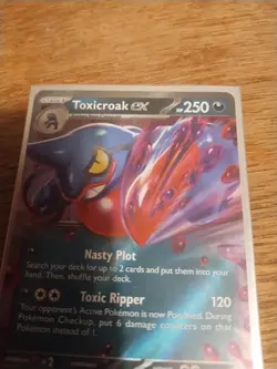 Pokemon Card Toxicroak Ex - Image 3
