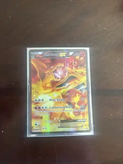 Charizard EX XY121 Black Star Promo Full Art Holo Pokemon Card - Image 1