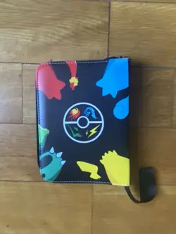 Pokemon Charizard TCG Card Binder Zip-Up, 2x2, 50 Pages, 200 Card Capacity - Image 1