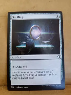 1x MTG Sol Ring - Commander Legends: Battle for Baldur's Gate (CLB) #871 - Magic - Image 1