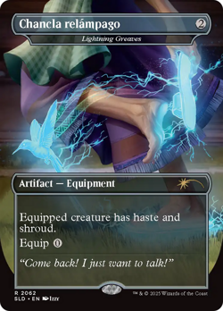 Chancla relampagos - Lightning Greaves - MTG - Secret Lair - NM - Image 1