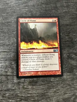 MTG 1x Circle of Flame x1 LP Core Set 2012 (M12) - Image 1