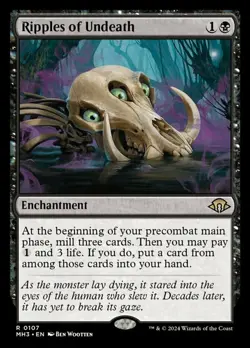 MTG Ripples of Undeath - Foil, NM-Mint, English Modern Horizons 3 - Image 1