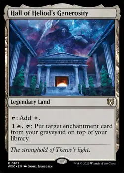 MTG Hall of Heliod's Generosity, NM-Mint, English Commander: Wilds of Eldraine - Image 1