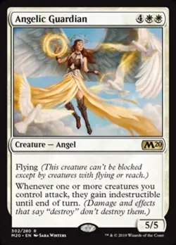 MTG Angelic Guardian - Spellslinger Deck Exclusive, NM-Mint, English Core Set 20 - Image 1