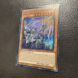Blue-Eyes Jet Dragon Quarter Century Secret Rare RA02-EN017 Yugioh Tcg - Image 3