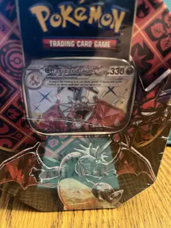 Pokemon TCG Charizard EX Paldean Fates Tin Factory Sealed IN HAND FAST SHIPPING - Image 2