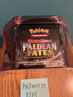Pokemon TCG Charizard EX Paldean Fates Tin Factory Sealed IN HAND FAST SHIPPING - Image 3