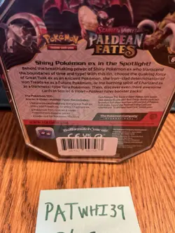 Pokemon TCG Charizard EX Paldean Fates Tin Factory Sealed IN HAND FAST SHIPPING - Image 4