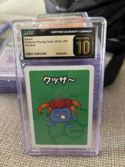 CGC 10 Pristine Gloom Old Maid 2019 Japanese Pokemon Card - Image 1