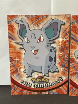 1999 Topps TV Animation Edition Pokemon 6 Card Lot #29, #30, #31, #32, #33, #34 - Image 2