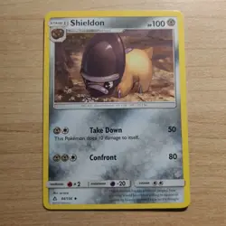 Shieldon 84/156 - NM SM Ultra Prism - Pokemon 2018 Uncommon TCG Card - Image 1