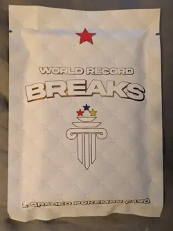 World Record Breaks - 1 Graded Pokemon Card - Image 1