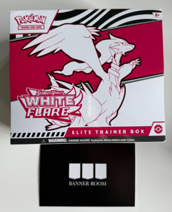 Pokemon TCG White Flare ETB Elite Trainer Box Scarlet Violet SEALED NEW SHIPSNOW - Image 1