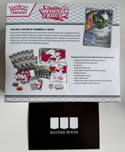 Pokemon TCG White Flare ETB Elite Trainer Box Scarlet Violet SEALED NEW SHIPSNOW - Image 2
