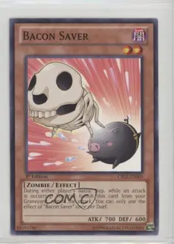 Bacon Saver 1st Ed. YuGiOh Cosmo Blazer #CBLZ-EN003 - Image 1